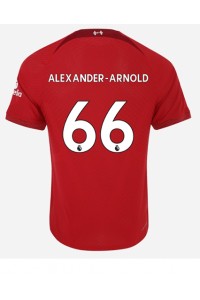 Liverpool Alexander-Arnold #66 Fotballdrakt Hjemme Klær 2022-23 Korte ermer
